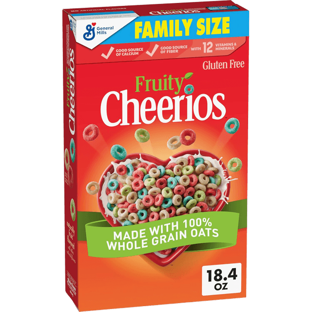 Fruity Cheerios Cereal Family Size