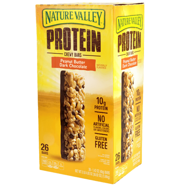 Protein Chewy Bars, Peanut Butter Dark Chocolate