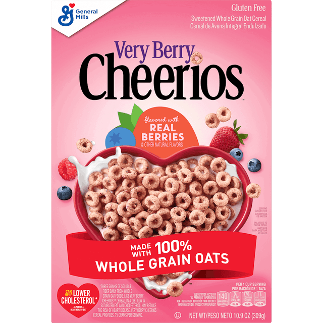 Very Berry Cheerios Cereal