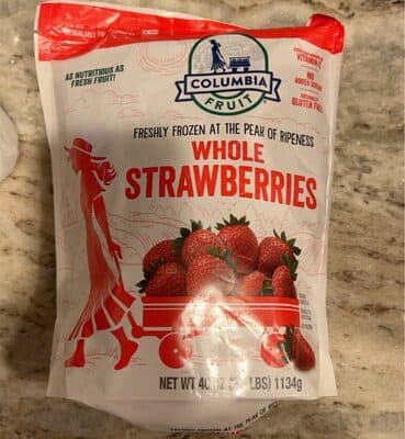 Whole Frozen Strawberries