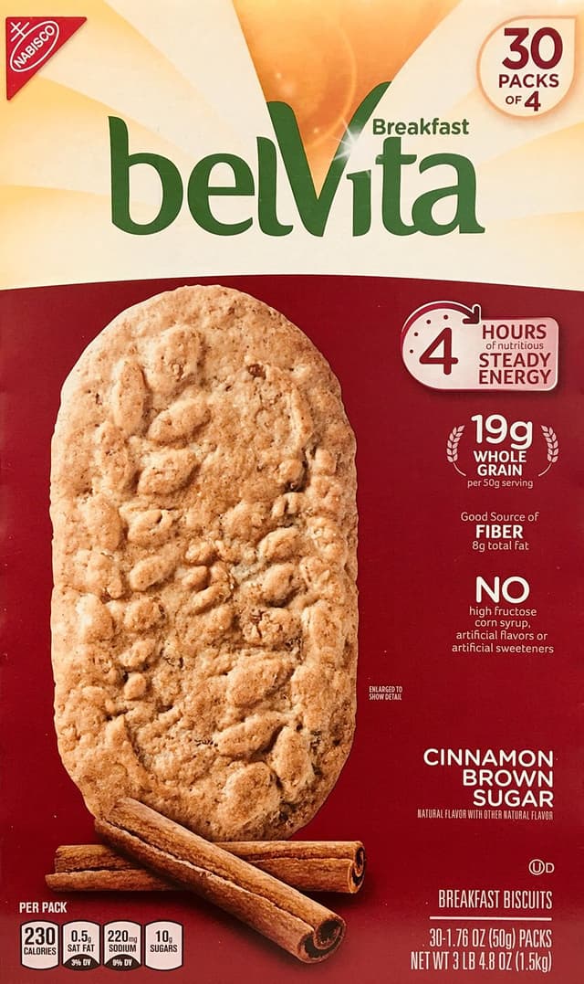 Belvita Breakfast Cinnamon Brown Sugar