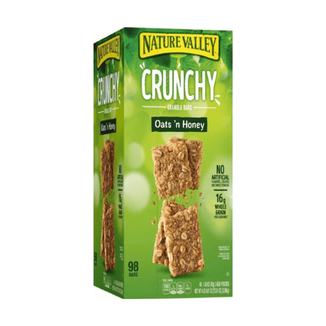 Crunchy Granola Bars, Oats 'N Honey