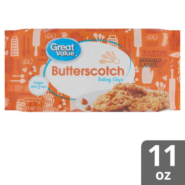 Butterscotch Flavored Backing Chips, Butterscotch