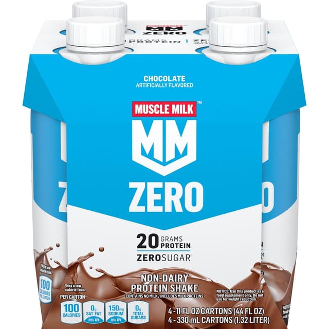 Zero Sugar Protein 20 G Shake, Chocolate, Chocolate
