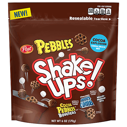 Cereal Snack Mix, Boulders, Chocolate, Marsh-Mallow