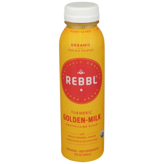 Turmeric Golden-Milk Organic Revitalizing Elixir with Whole Turmeric