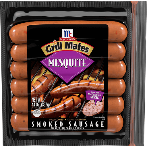 Mesquite Smoked Sausage, Mesquite