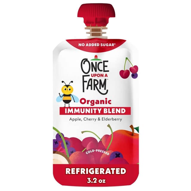 Apple, Cherry & Elderberry Organic Immunity Blend, Apple, Cherry & Elderberry