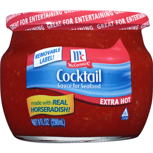 Extra Hot Cocktail Sauce for Seafood, Extra Hot Cocktail