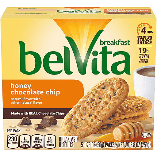 Honey Chocolate Chip Breakfast Biscuits