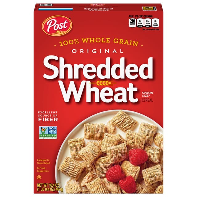 Original 100% Whole Grain Shredded Wheat Cereal, Original