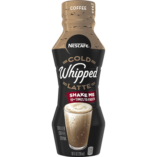 Coffee Cold Whipped Latte Chilled Coffee Drink, Coffee