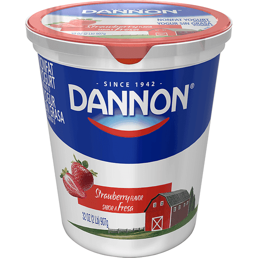 Strawberry Flavor Nonfat Yogurt, Strawberry