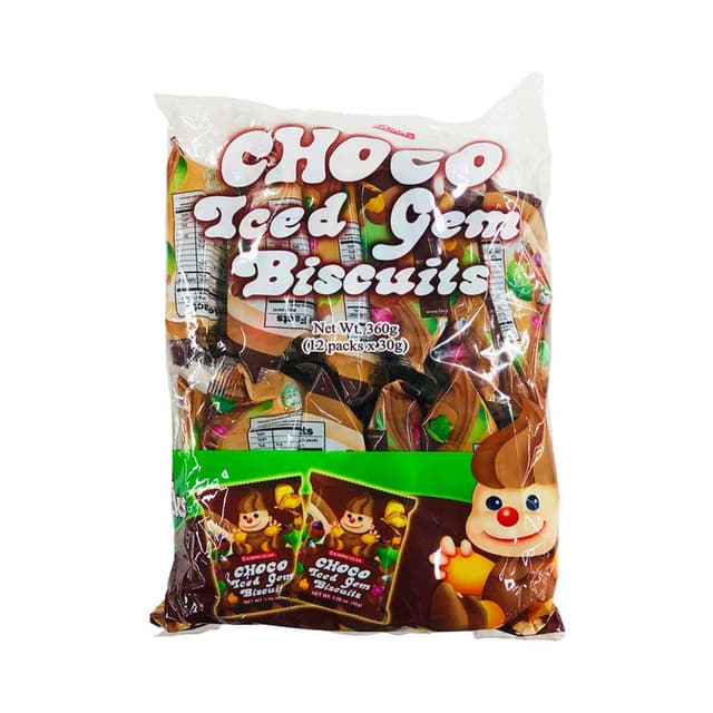 Choco Iced Gems Bisquits