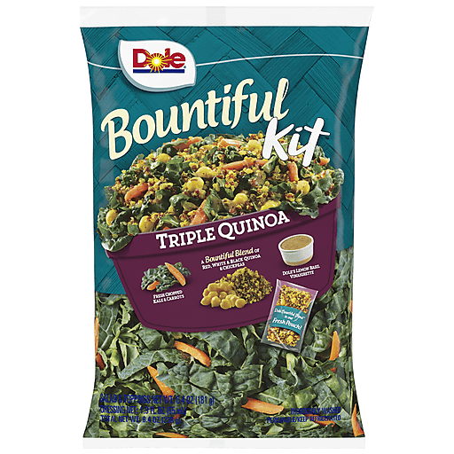 Triple Quinoa Fresh Chopped Kale & Carrots