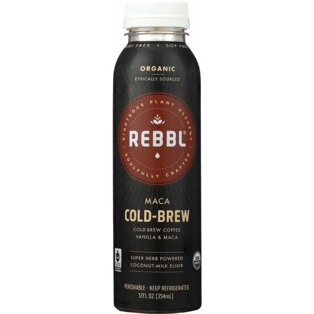 Maca Cold-Brew Coffee Organic Energizing Elixir with Cold-Brew Coffee