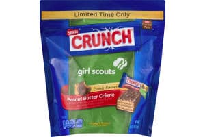 Peanut Butter Creme Cookie Wafers and Peanut Butter Creme Topped with Airy Crispies Bars