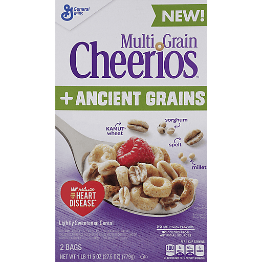Multi Grain Cheerios + Ancient Grains Cereal