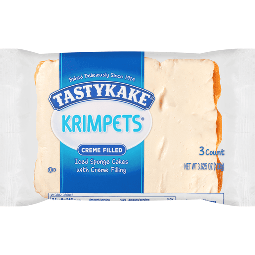 Tastykake, Creme Filled Krimpets Sponge Cakes