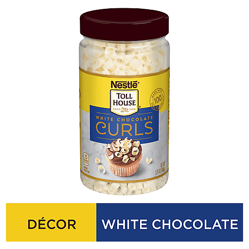 White Chocolate Curls, White Chocolate