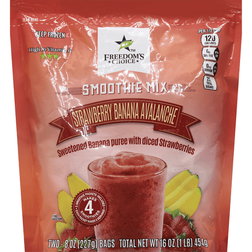 Strawberry Banana Avalanche Smoothie Mix, Strawberry Banana Avalanche