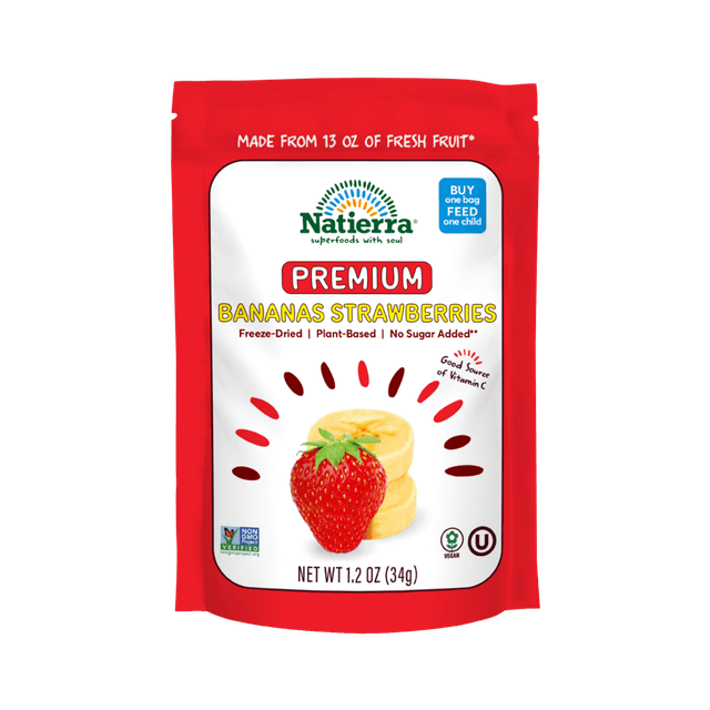 Premium Bananas + Strawberries