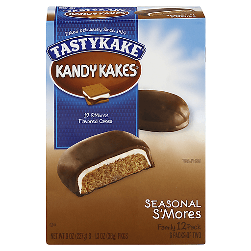 12 S'Mores Flavored Cakes, 12 S'Mores