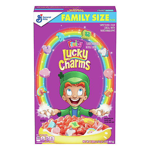 Fruity Lucky Charms Cereal