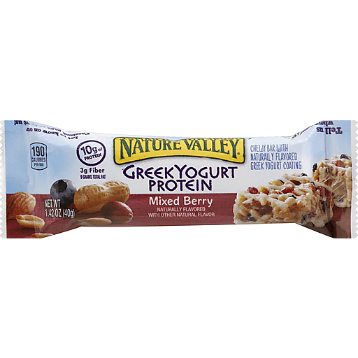 Protein Greek Yogurt Chewy Bar, Mixed Berry