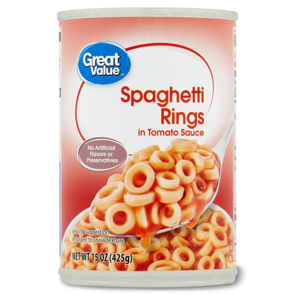 Spaghetti Rings in Tomato Sauce, Tomato Sauce