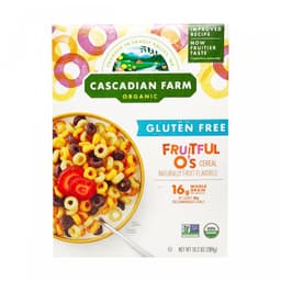 Cascadian Farm Organic Gluten Free Fruitful O'S Breakfast Cereal