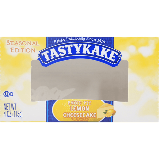 Lemon Cheesecake Flavored Baked Pie, Lemon Cheesecake