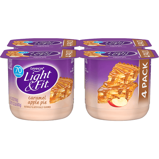 Caramel Apple Pie Flavored Original Nonfat Yogurt, Caramel Apple Pie