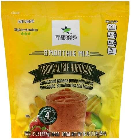 Sweetened Banana Puree with Diced Pineapple