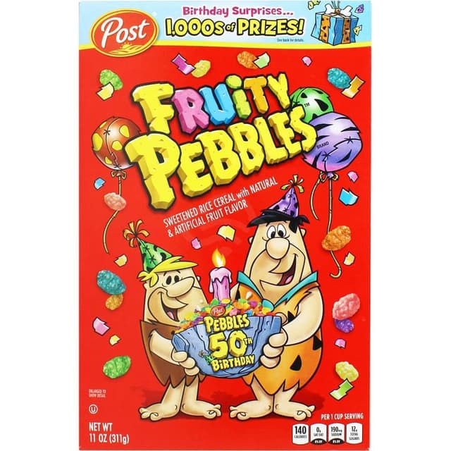 Fruit Flavor Sweetened Rice Cereal, Fruit