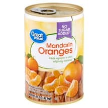 Mandarin Oranges Whole Segments Packed in Water
