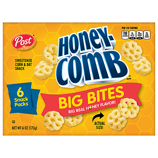Honey Flavor Sweetened Corn & Oat Snack, Honey