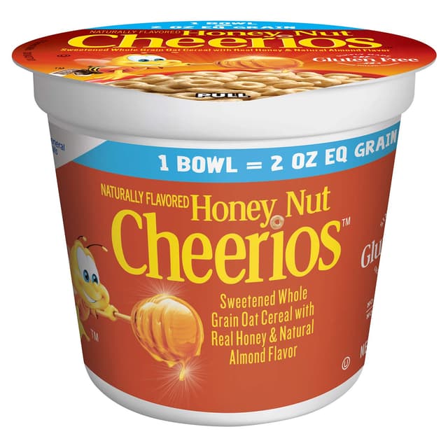 Honey Nut Cheerios Cereal Bowlpak