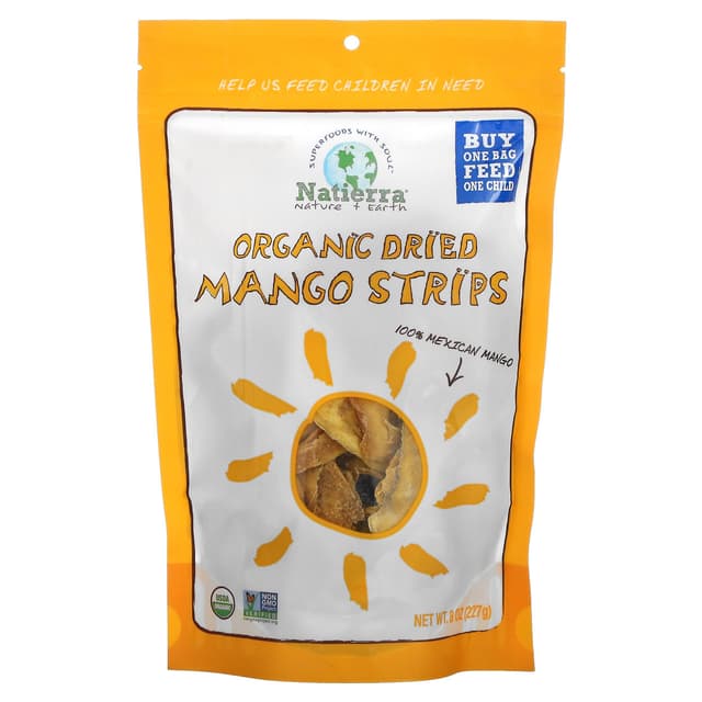 Organic Dried Mango Strips