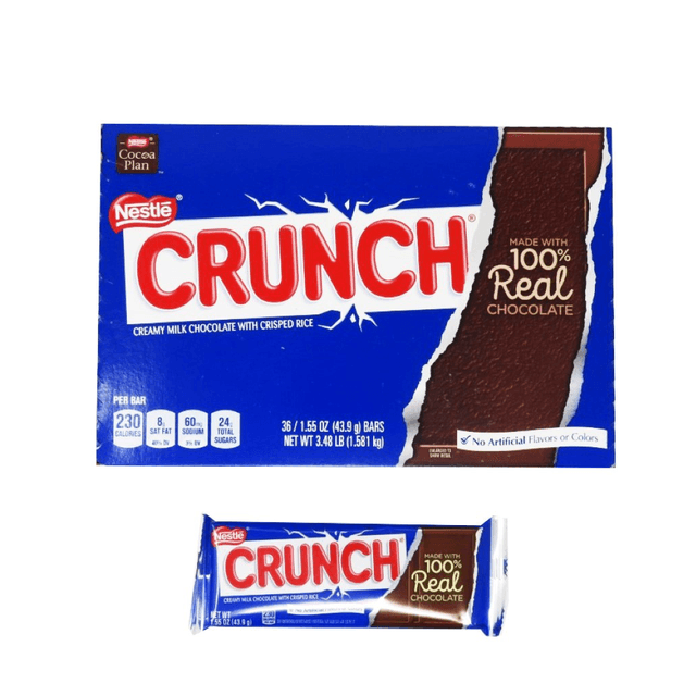 Creamy Milk Chocolate with Crisped Rice Bars, Creamy Milk