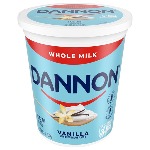 Vanilla Whole Milk Yogurt, Vanilla