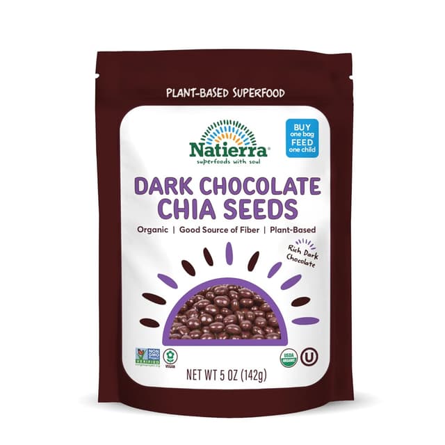Dark Chocolate Chia Seeds Superfood Snack