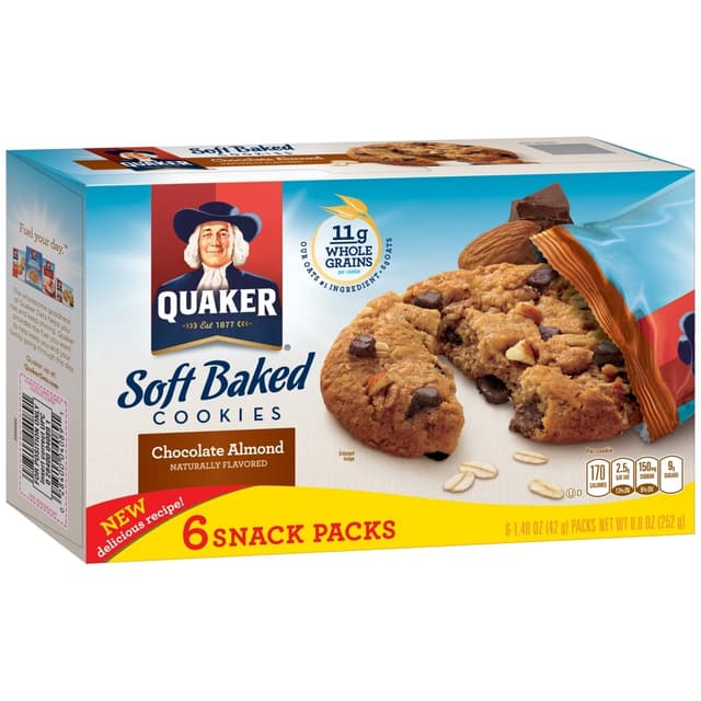 Soft Baked Cookies, Chocolate, Almond