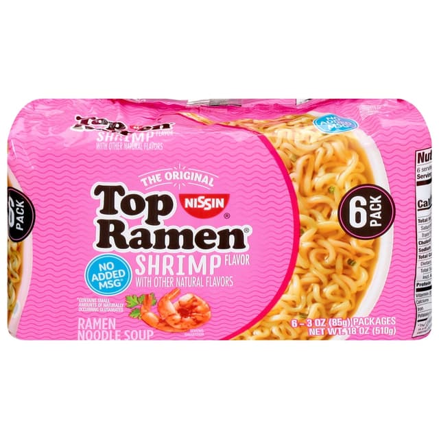 The Original Shrimp Flavor Ramen Noodle Soup, Shrimp