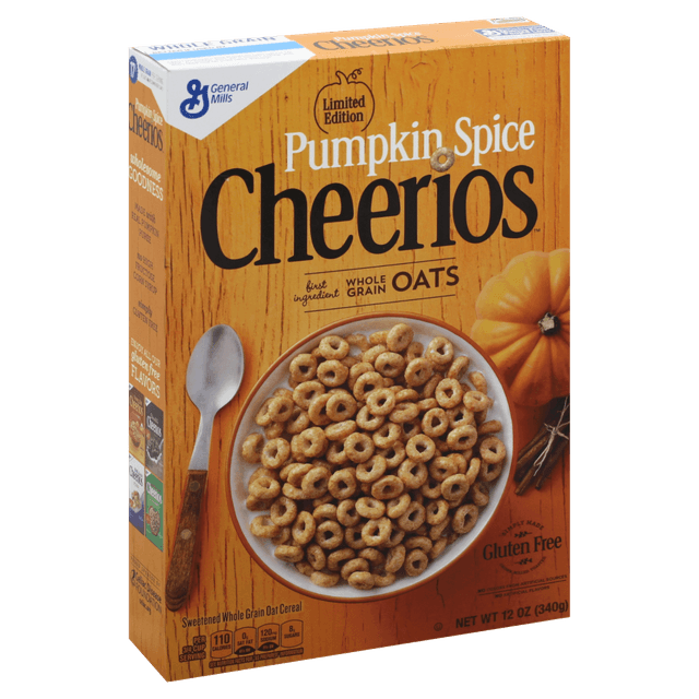 Pumpkin Spice Cheerios Limited Edition Cereal