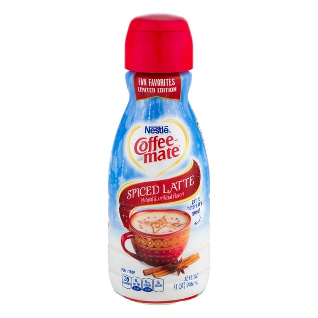 Spiced Latte Coffee Creamer, Spiced Latte