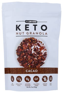 Cacao Keto Nut Granola, Cacao