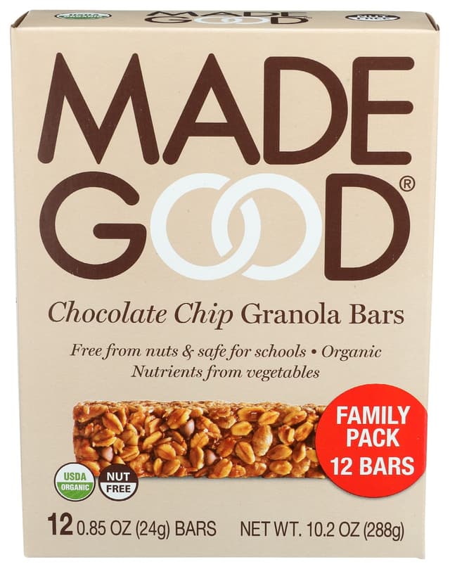 Granola Bars Chocolate Chip