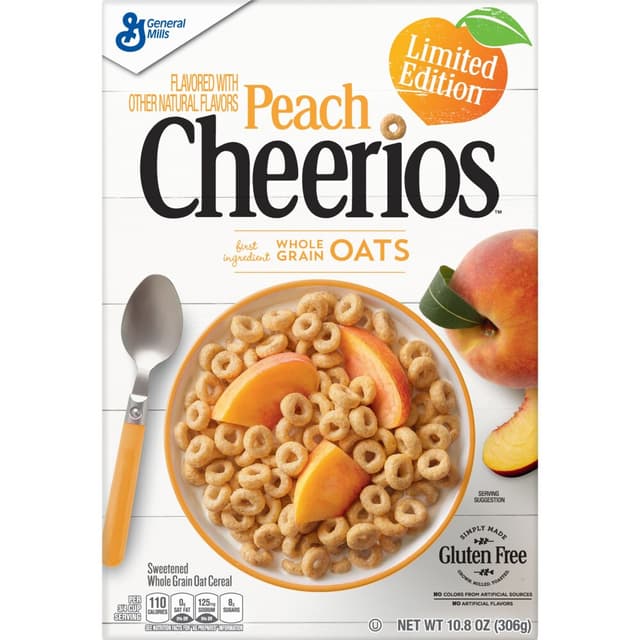 Peach Cheerios Cereal
