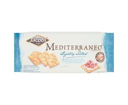 Jacob'S Mediterraneo Bread Crackers Salted